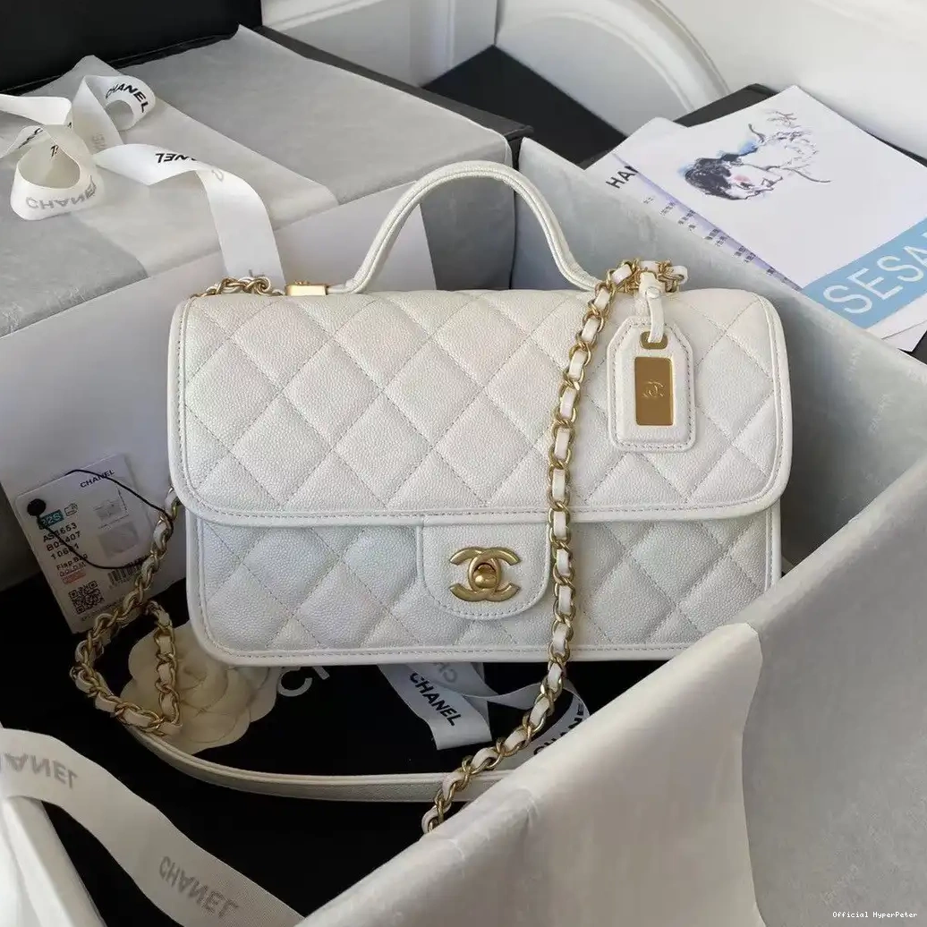 Hyper Peter HANDLE WITH FLAP SMALL BAG CHANEL TOP 0530
